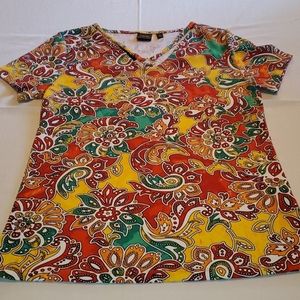 Rafaella multicolored top